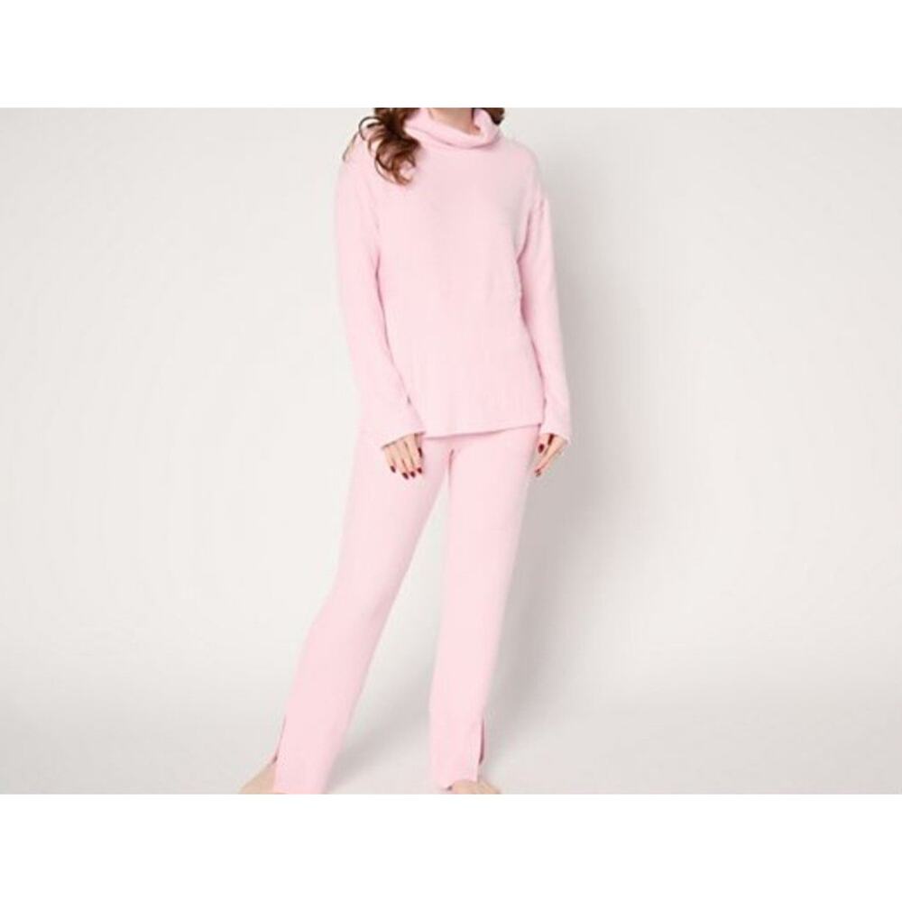 Muk Luks Size XS Pink Cable Knit Comfort Lounge Set A678311 NWOT